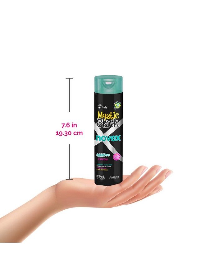 NOVEX Mystic Black Shampoo Conditioner & Hair Mask Bundle Infused With Pure 100% Natural Baobab Oil - Image 4