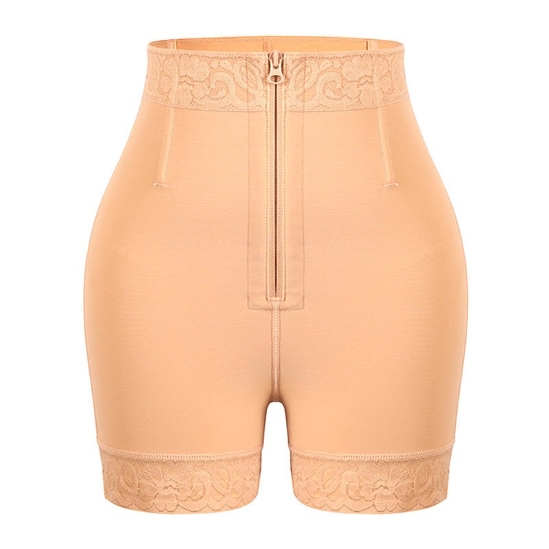 Trade High-Waisted Shapewear Pants With Zipper, Body Shaping, Waist Slimming, Plus-Size Women'S Tummy Control Pants, Butt-Lifting Waist Trainer, Tight-Fitting Pants - Image 1