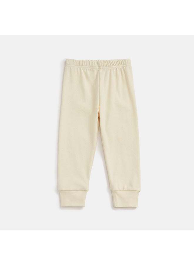 Autumn Children's Thickened Autumn Pants Baby's Stretch Cotton Bottoming Pants For Boys And Girls