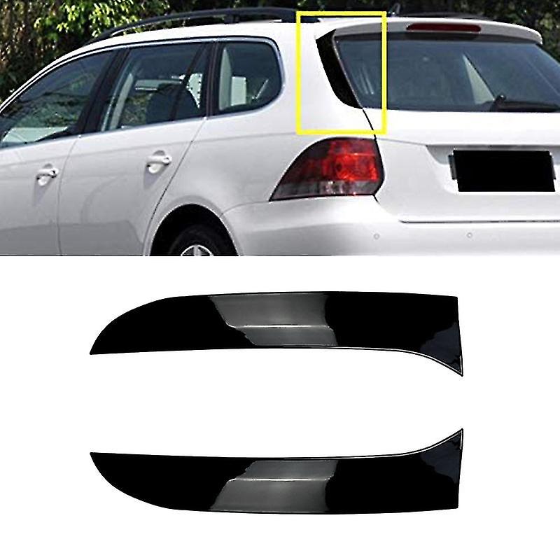 Car Rear Window Side Spoiler Trim For Golf 6 Mk6 Variant Wagon - Image 4