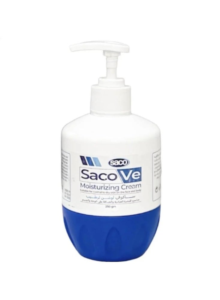 إيه آر كريم ساكوفي المرطب للبشرة العادية والجافة للوجه والجسم 250 جرام
