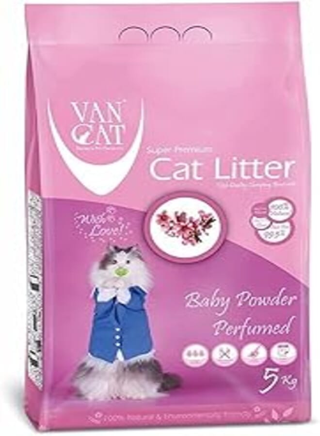 van cat (10 lbs, Baby Powder)