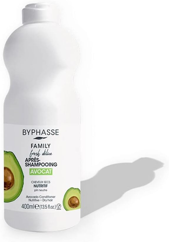 Nourishing Conditioner Byphasse Family Fresh Delice Dry Hair Avocado 400 ml