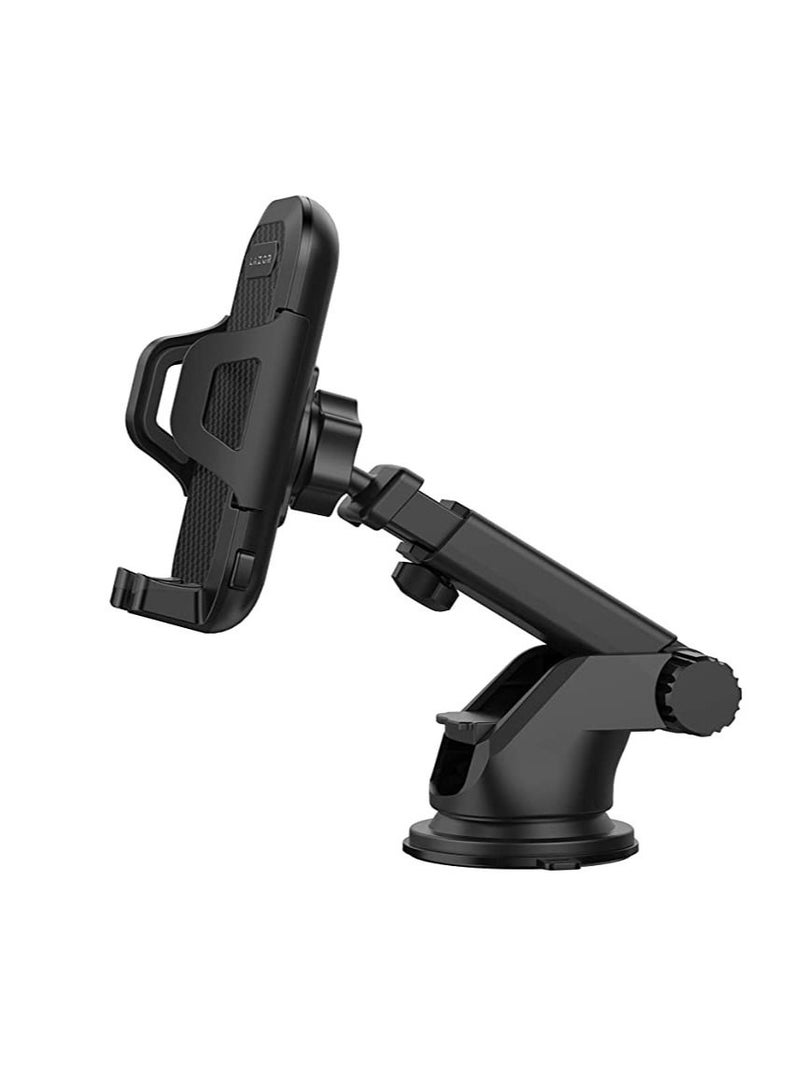 Lazor Drift Car Holder Windshield & Dashboard Compatible for all smartphones CH05 Black - Image 4