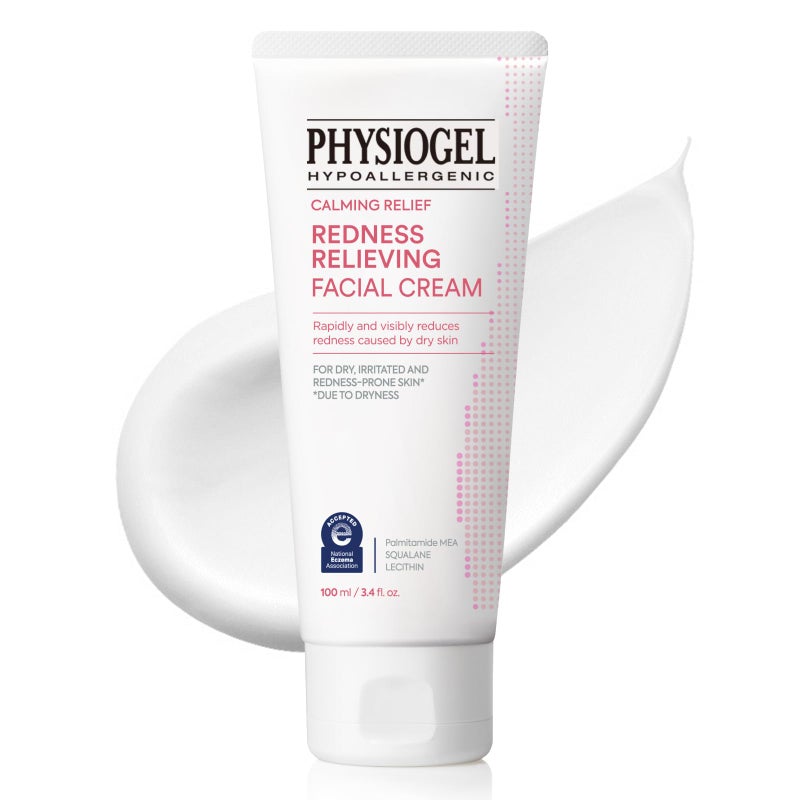 Physiogel Redness Reducing Cream Ceramide Moisturizer for Dry Sensitive RednessProne Skin Repairs Skin Barrier DermatologistTested FragranceFree Korean Skincare 34 fl oz