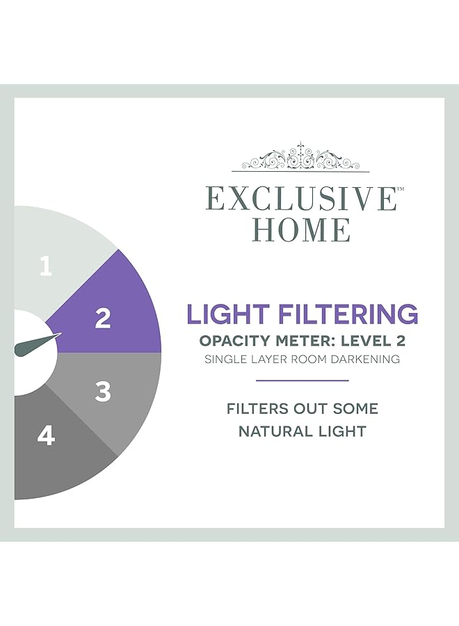 erorex Loha Linen Grommet Top Curtain Panel Pair 54 Inch X84 Inch Beige - Image 5