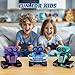 MindPal Robot Toys for Boys Girls with AutoDemonstration Robots for Kids Remote Control Kids Robot Rechargeable with LED Eyes Smart Robot Age 3 Years and Up Blue - Image 4