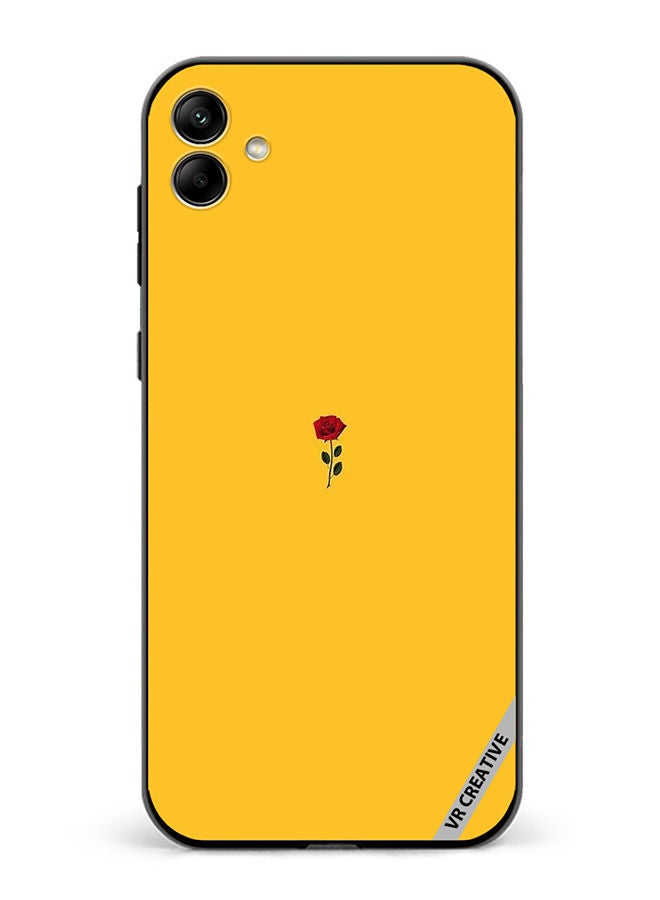 VR CREATIVE Protective Case Cover For Samsung Galaxy A04 Red Rose Design Multicolour - Image 1