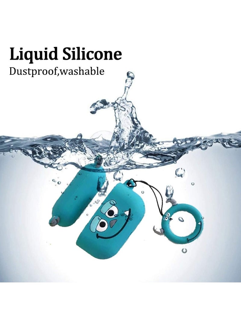 Silicone protective cover with cartoon design, compatible with AirPods Pro, protective cover for AirPods Pro - Image 5