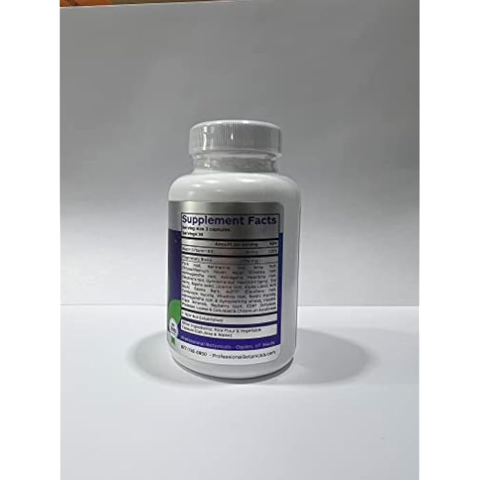 Professional Botanicals Sugar Metabolizer 90 Vegetarian Capsules - Image 4