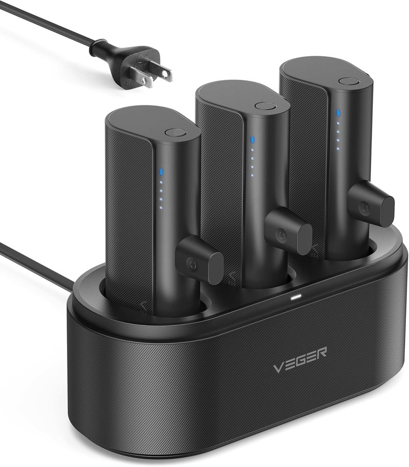 VEGER Portable Charger for Android, 5000mAh Power Bank 20W Fast Charging Mini Portable Charger Battery Pack, Small Power Chargers with Shared Charging Station Dock for Samsung - Image 1