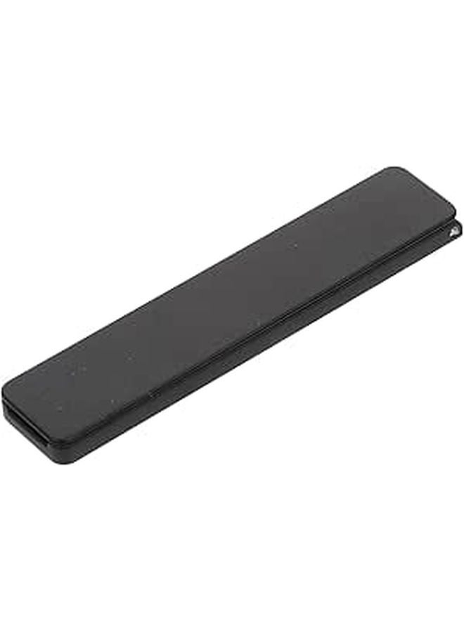 Thin Light Folding Cell Phone Stand Black Compact For Travel And Home Use - Image 1