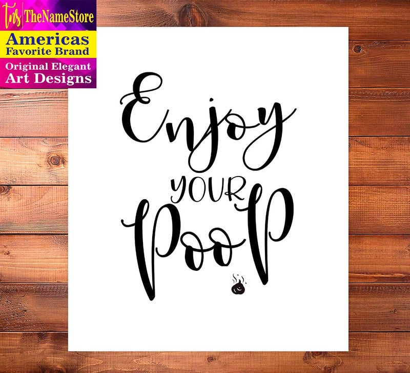 TheNameStore Bathroom Quotes Art Prints Set - Image 4