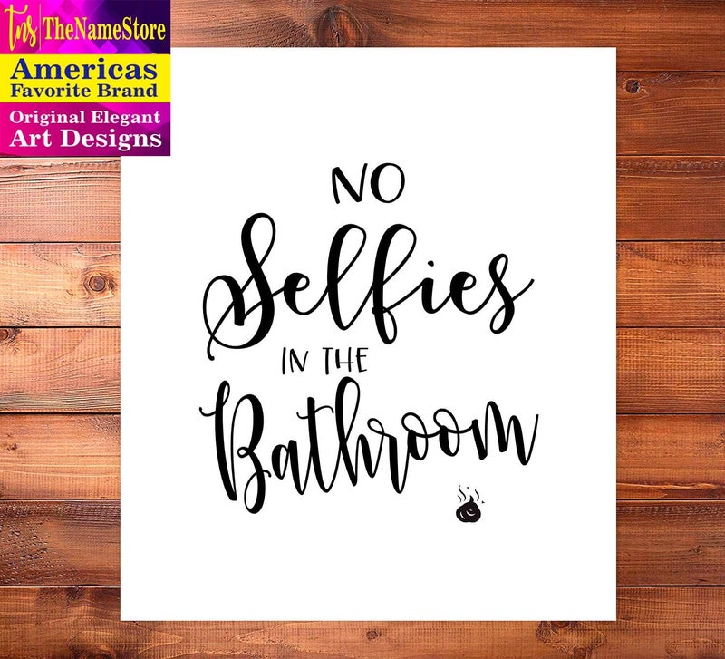 TheNameStore Bathroom Quotes Art Prints Set - Image 3