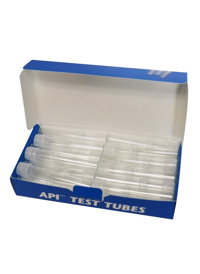API - API REPLACEMENT TEST TUBES WITH CAPS For Any Aquarium Test Kit Including API Freshwater Master Test Kit 24-Count Box - Image 1