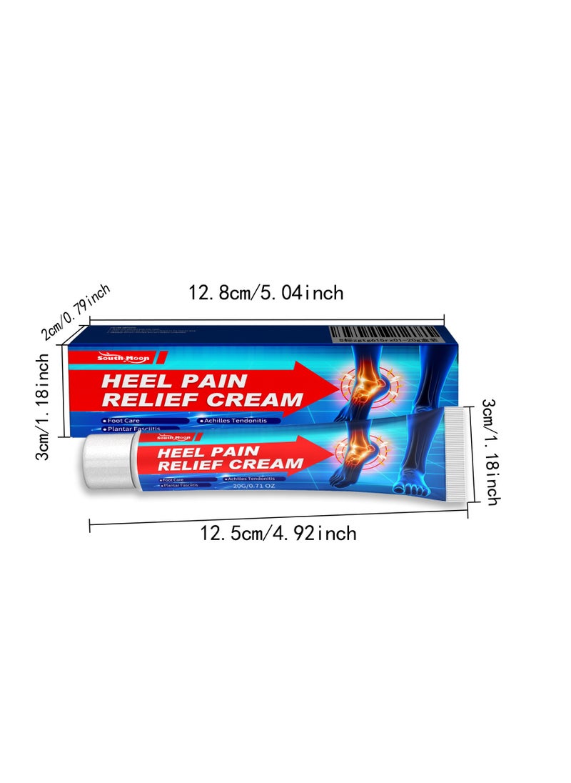 SOUTH MOON Plantar Fasciitis Pain Relief Cream  Arthritis Pain Relief Cream  Plantar Fasciitis Fast Acting Foot & Heel Pain Relief Cream  Improve Blood Flow In The Body  - Image 3