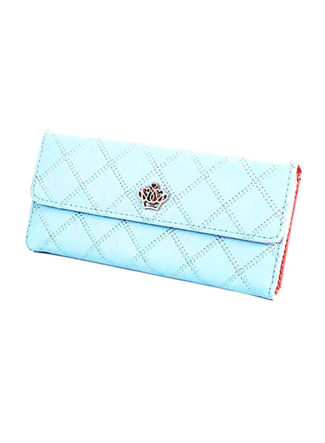 NIBEMINENT Sleek Lightweight Casual Wallet Blue  - Image 1