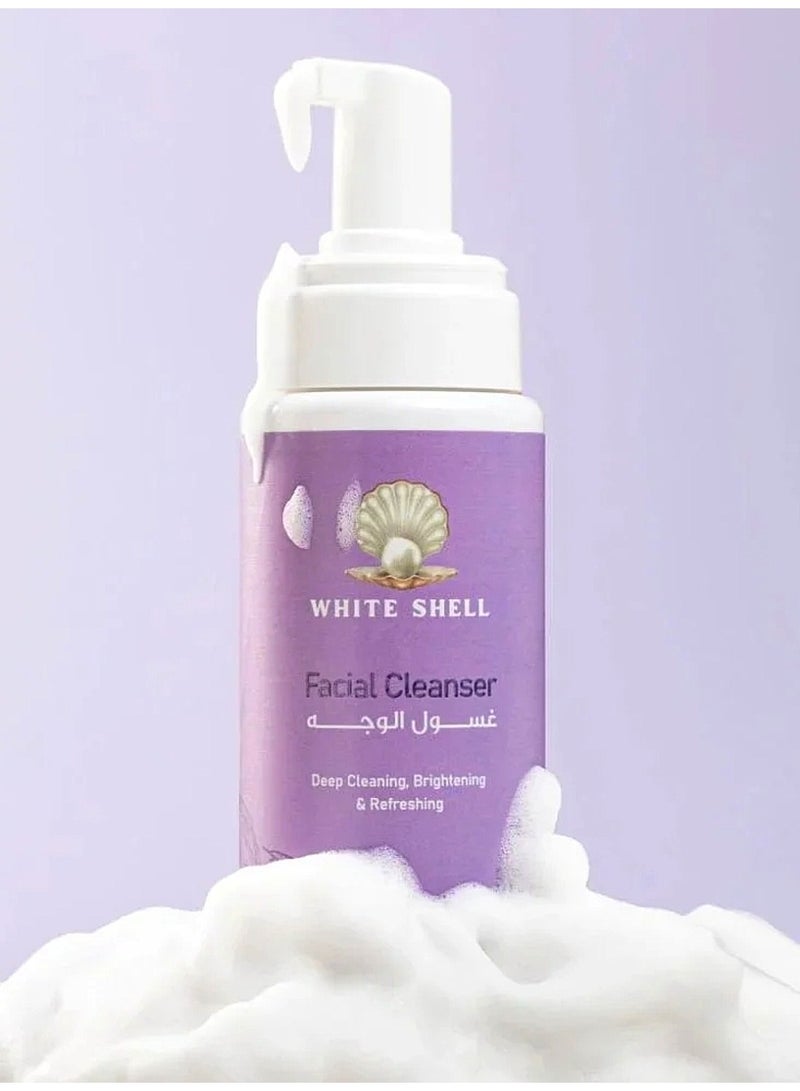 White Shell Face Wash - 250ml - Image 2