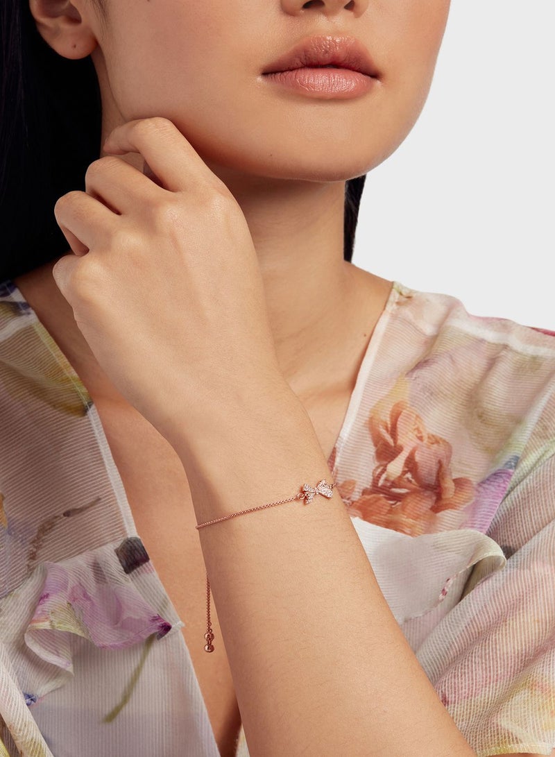 Ted Baker Barset Crystal Bow Bracelet  - Image 4