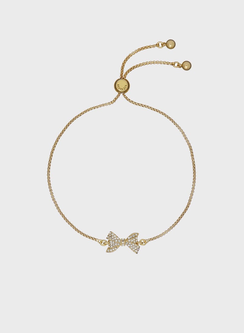 Ted Baker Barset Crystal Bow Bracelet  - Image 1