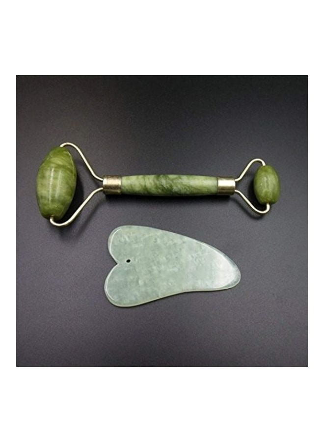2-In-1 Jade Stone Facial Roller Massager - Image 5