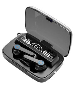 M19 Wireless Bluetooth Earbuds TWS Earphones Intelligent Touch Control LED Display Flashlight Power Bank Function