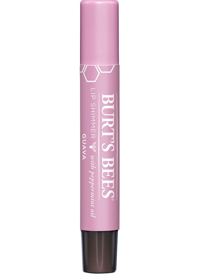 Burt's Bees 100% Natural Moisturizing Lip Shimmer, Guava, 1 Tube - Image 2