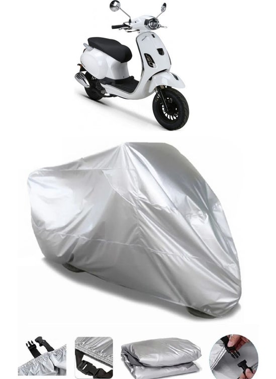 Rks Azure 50 Pro Grey Waterproof Motorcycle Canvas Premium