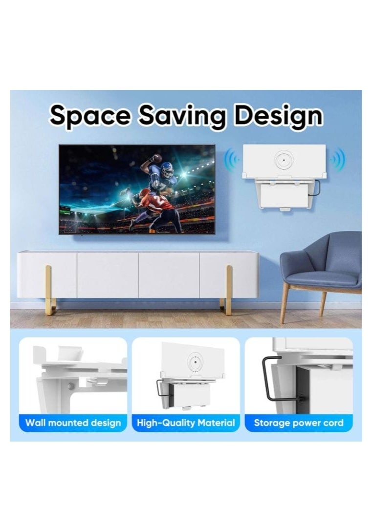 2 in 1 for Starlink Gen 3 Router Wall Mount, Brackets Holder Kit for Starlink V3 High Performance WiFi Router and Power, Space-Saving for starlink gen3 Router - Image 3