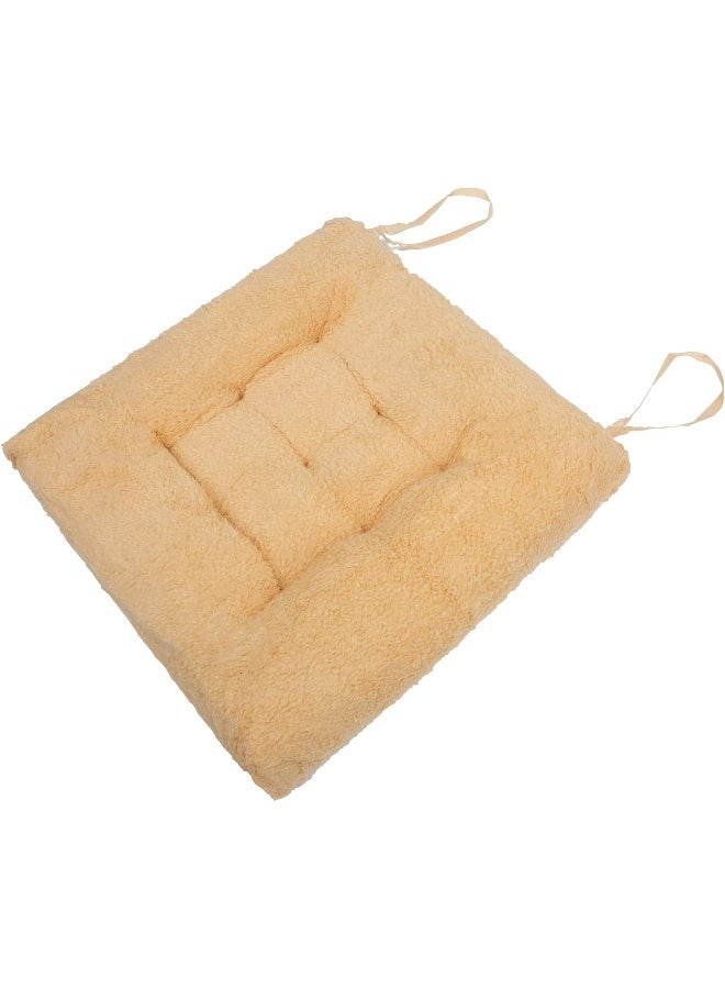 Cashmere Plush Chair Seat Cushion Fluffy Chair Pad - Image 3