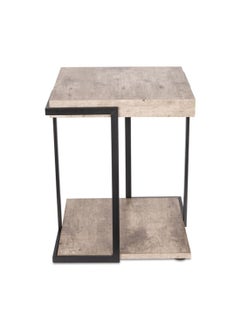 Homez Wooden side table 40*40*50 cm  - Image 4