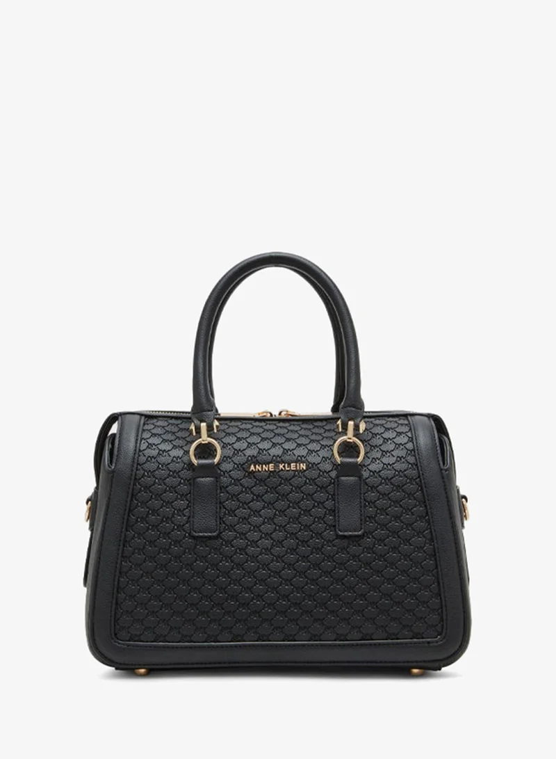 ستيف مادن Steve Madden Zip Satchel Women's Black Satchel Bag