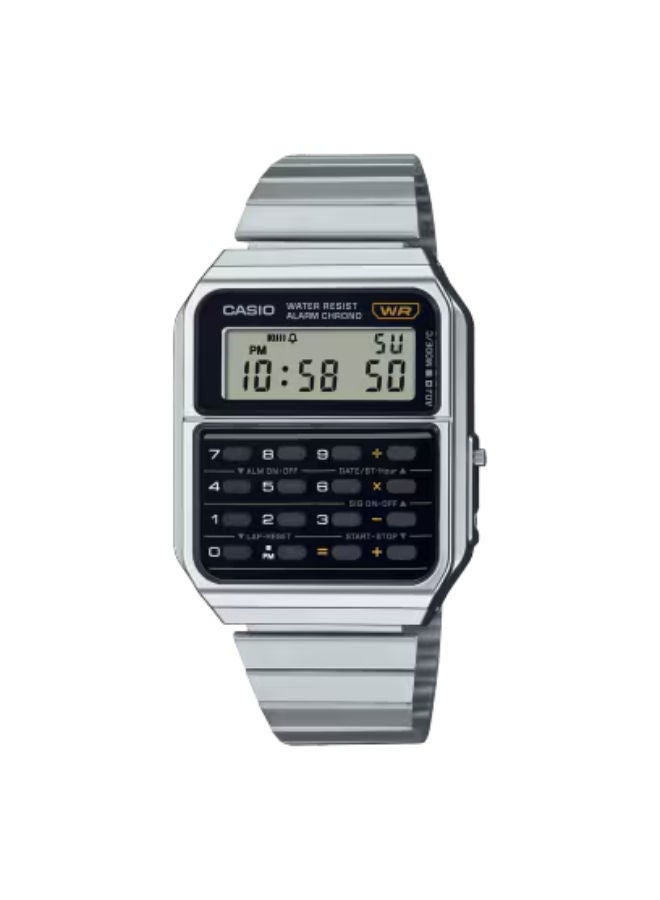 CASIO Stainless Steel Digital Wrist Watch CA-500WE-1ADF - Image 1