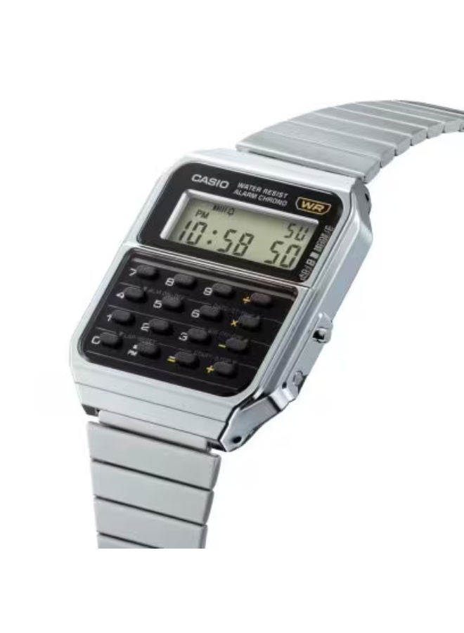CASIO Stainless Steel Digital Wrist Watch CA-500WE-1ADF - Image 3