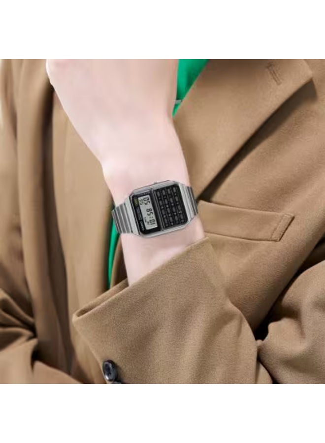 CASIO Stainless Steel Digital Wrist Watch CA-500WE-1ADF - Image 2