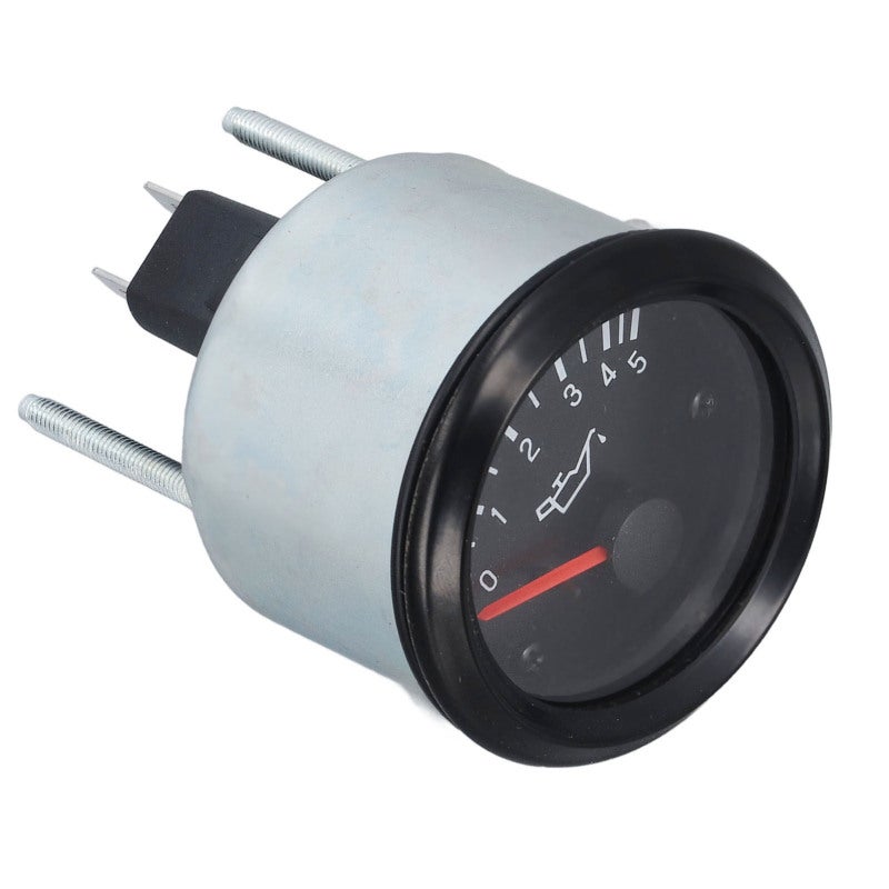Oil Pressure Gauge 52mm 0-5bar Real-Time Display - Waterproof Transparent Cover High Accuracy - Aluminum Alloy for Engine Set - Image 4