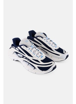 Reebok Men Guizio Zig Kinetica 2,5 Lace Up Running Shoes, Navy/White  - Image 1