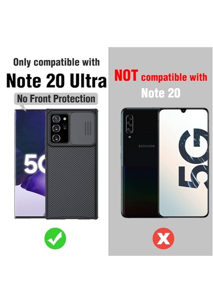 General - Phone case for Samsung Galaxy Note 20 Ultra, Slim Note 20 Ultra case with slider camera cover, Slim PC and TPU Slim scratch-resistant case for Galaxy Note 20 Ultra 5g 6.9 inches - Image 1