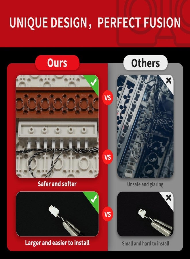 BRIKSMAX 2.0 Light Kit for Lego Trevi Fountain -Innovative Led Lighting Compatible with Lego Architecture 21062 - Not Included Lego Set - Image 5