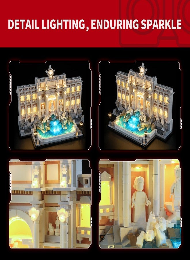 BRIKSMAX 2.0 Light Kit for Lego Trevi Fountain -Innovative Led Lighting Compatible with Lego Architecture 21062 - Not Included Lego Set - Image 3