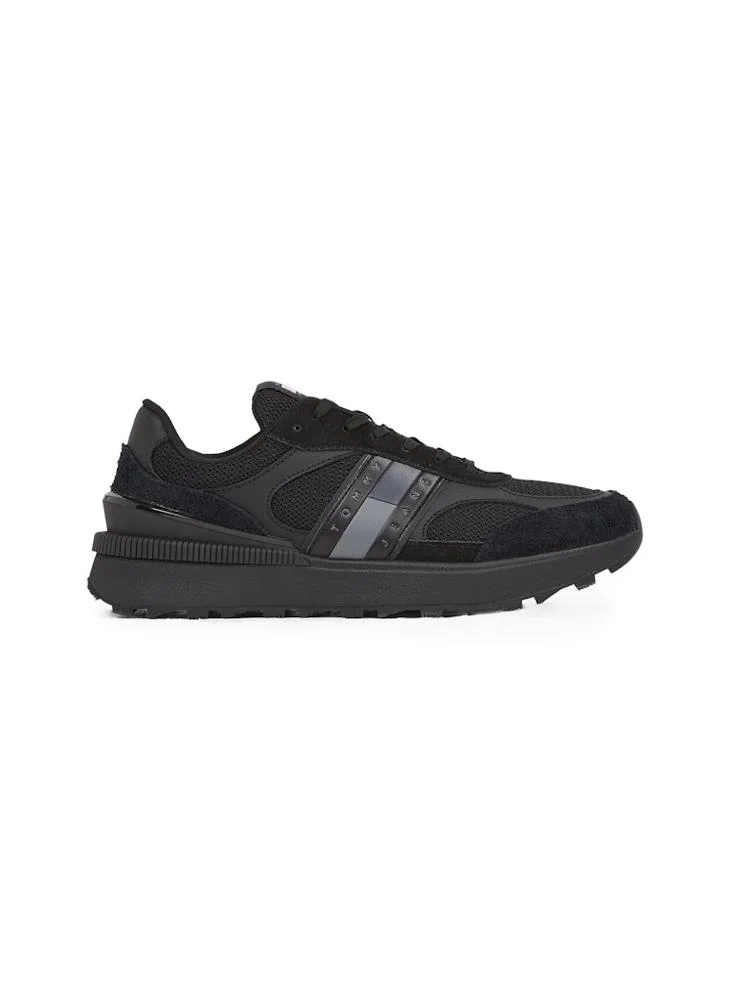 تومي جينز Technical Low Top Runner Sneakers