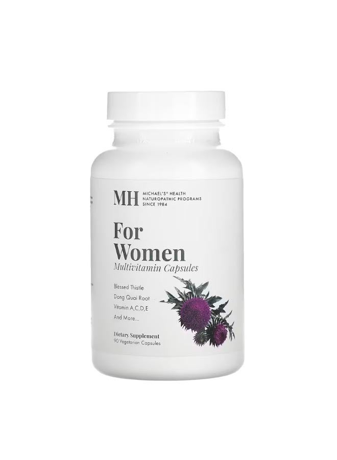 مايكلز ناتوروباثيك For Women Multivitamin 90 Vegetarian Capsules - Image 1