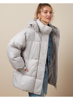 American Eagle AE Oversized Puffer Jacket  - Image 3