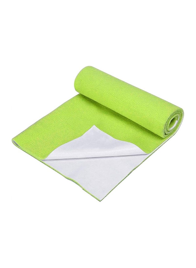 Story at Home Story@Home Terry Cotton Large Baby Mat, Green, 39 X 55 Inch, Wb1445  - Image 3