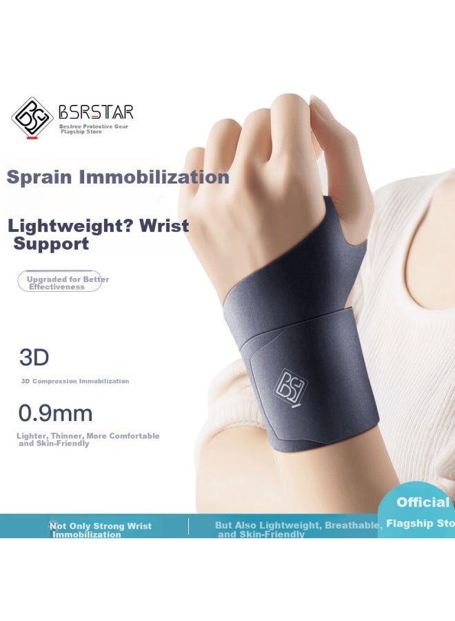 Bestray Wrist Support Brace For Fitness Sports, Wrist Sprain And Strain Relief, Women's Wrist Pain Relief, Men's Stabilizing Compression For Badminton - Image 1