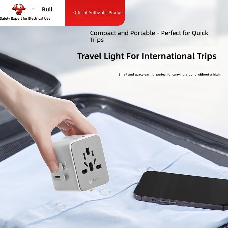 BULL L10U15 Multi-National Universal Travel Adapter with Fast Charging - Image 4