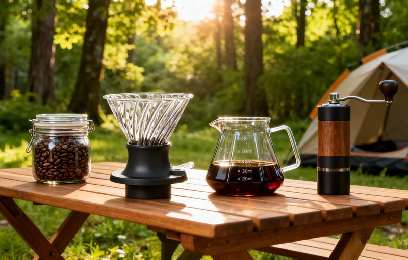 BeeCa Clever Immersion Pour Over Dripper, Glass Coffee Maker with One-Switch Control for French Press & Drip Styles, Beginner-Friendly All-in-One Brewing System, Includes Paper Filters (Size 02) - Image 3