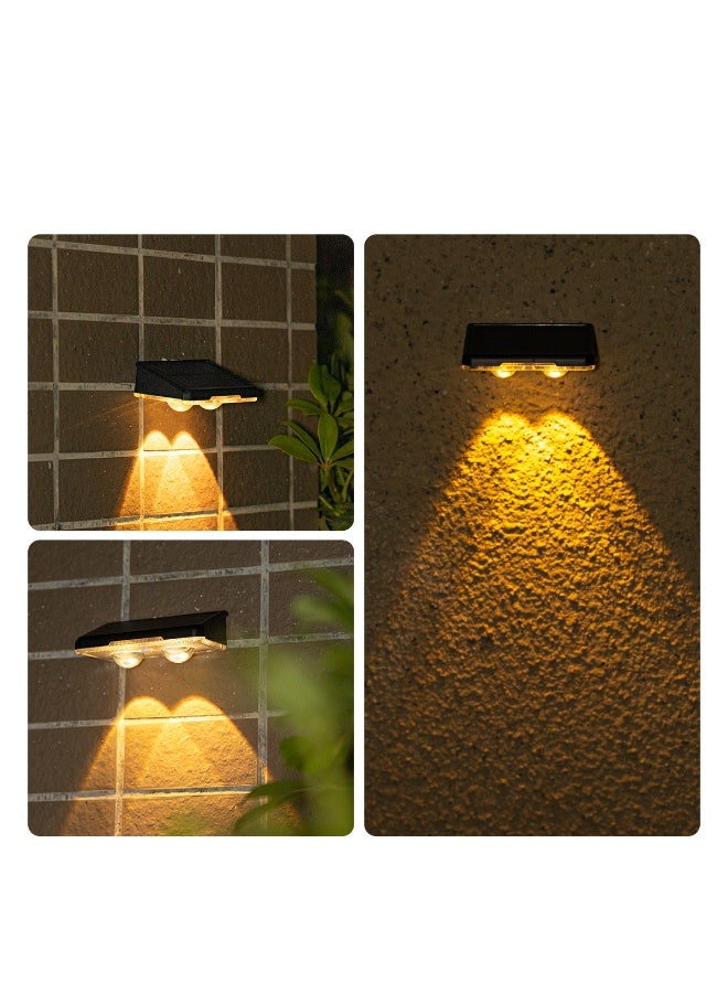 MODI 3000K Warm White Solar Wall Light – 2W LED Dual-Beam Outdoor Light | IP65 Waterproof | 10-Hour Runtime | Auto-On Sensor | Easy Wall Installation - Image 5