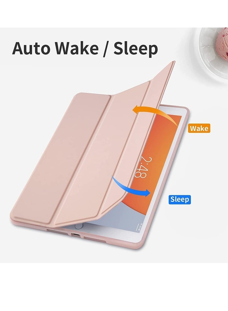 SmartGrist iPad 9th/8th/7th Generation case (2021/2020/2019) iPad 10.2-Inch Case with Pencil Holder [Sleep/Wake] Slim Soft TPU Back Smart Magnetic Stand Protective Cover Cases - Image 3
