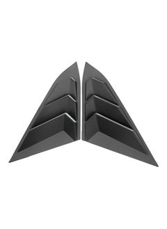 NIBEMINENT 2-Piece Window Scoop Louvers Cover  - Image 1